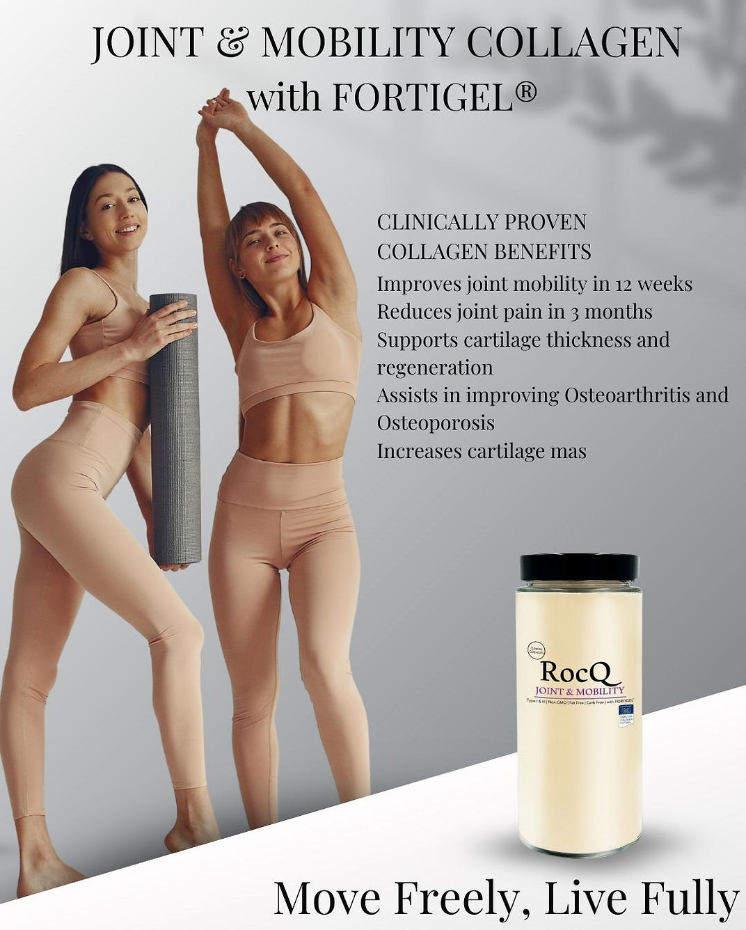 RocQ Collagen - Clinical Mobility (Fortigel)