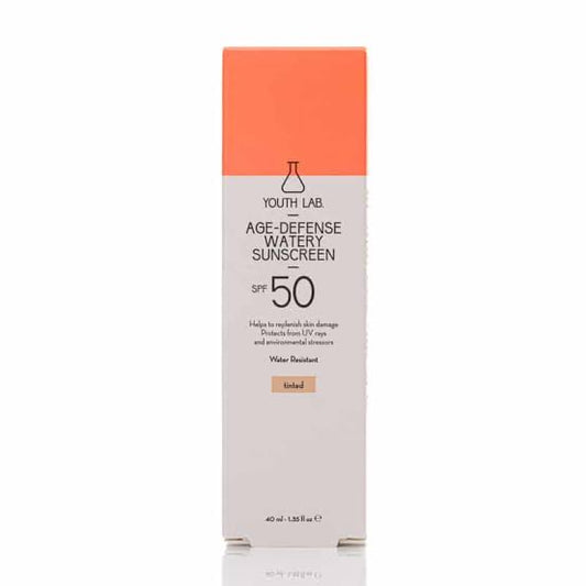 Youth Lab Age Age Defence Watery Sunscreen SPF50 Tinted