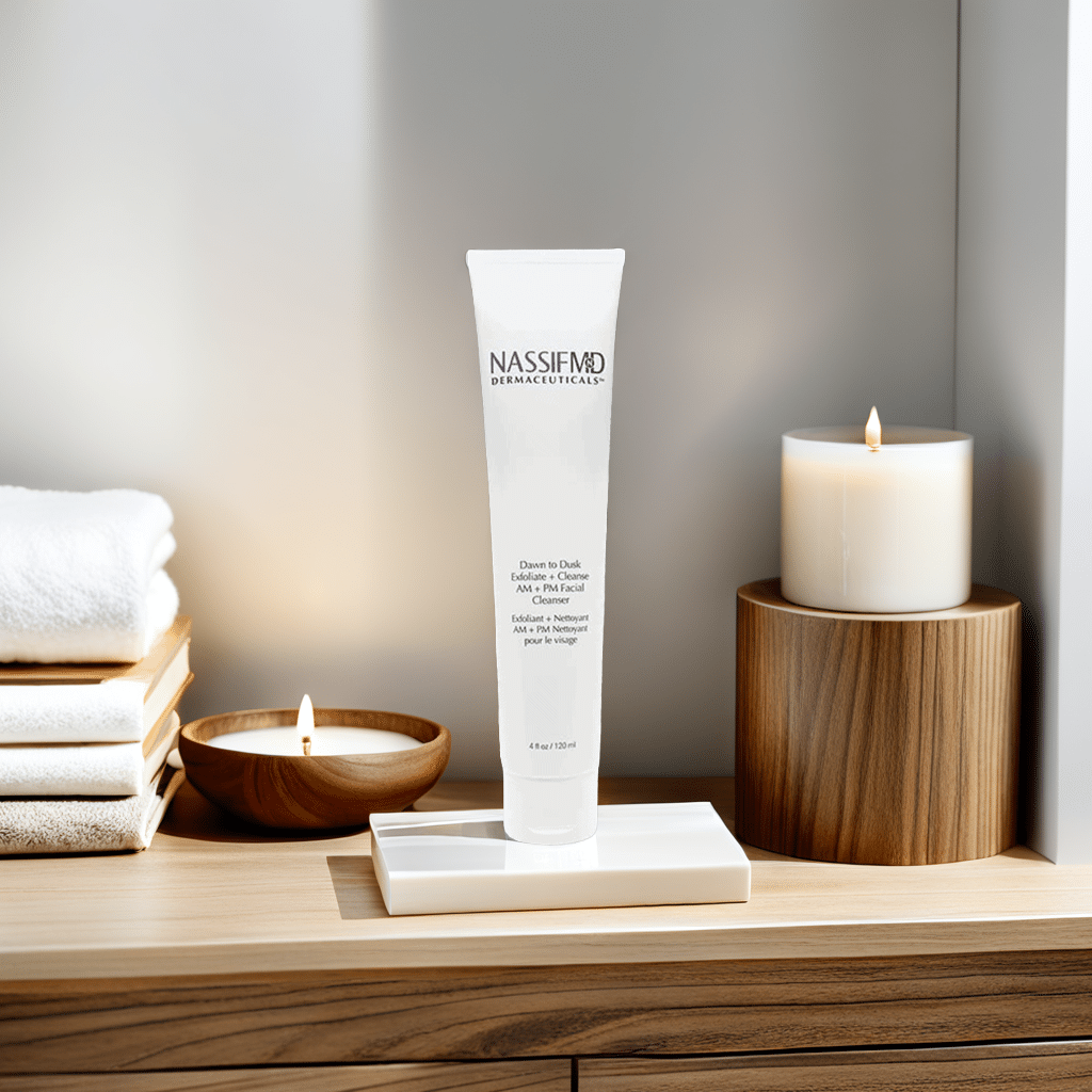 Nassif MD - DAWN TO DUSK CLEANSE + EXFOLIATE AM + PM FACIAL CLEANSER 60ml