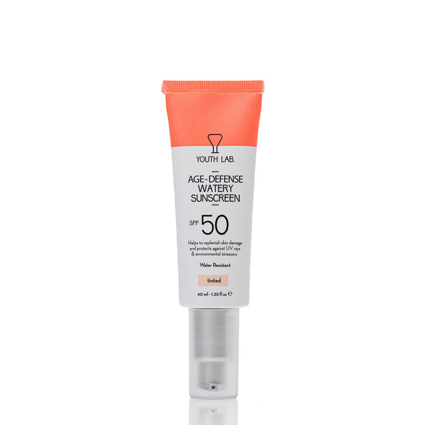 Youth Lab Age Age Defence Watery Sunscreen SPF50 Tinted