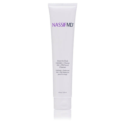 Nassif MD - DAWN TO DUSK CLEANSE + EXFOLIATE AM + PM FACIAL CLEANSER