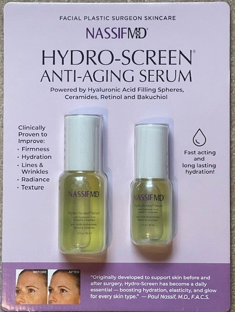 Nassif MD - HYDRO-SCREEN® HYDRATING SERUM - 60ml
