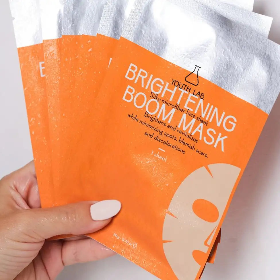 Youth Lab Brightening Vit C Sheet Mask Box 4